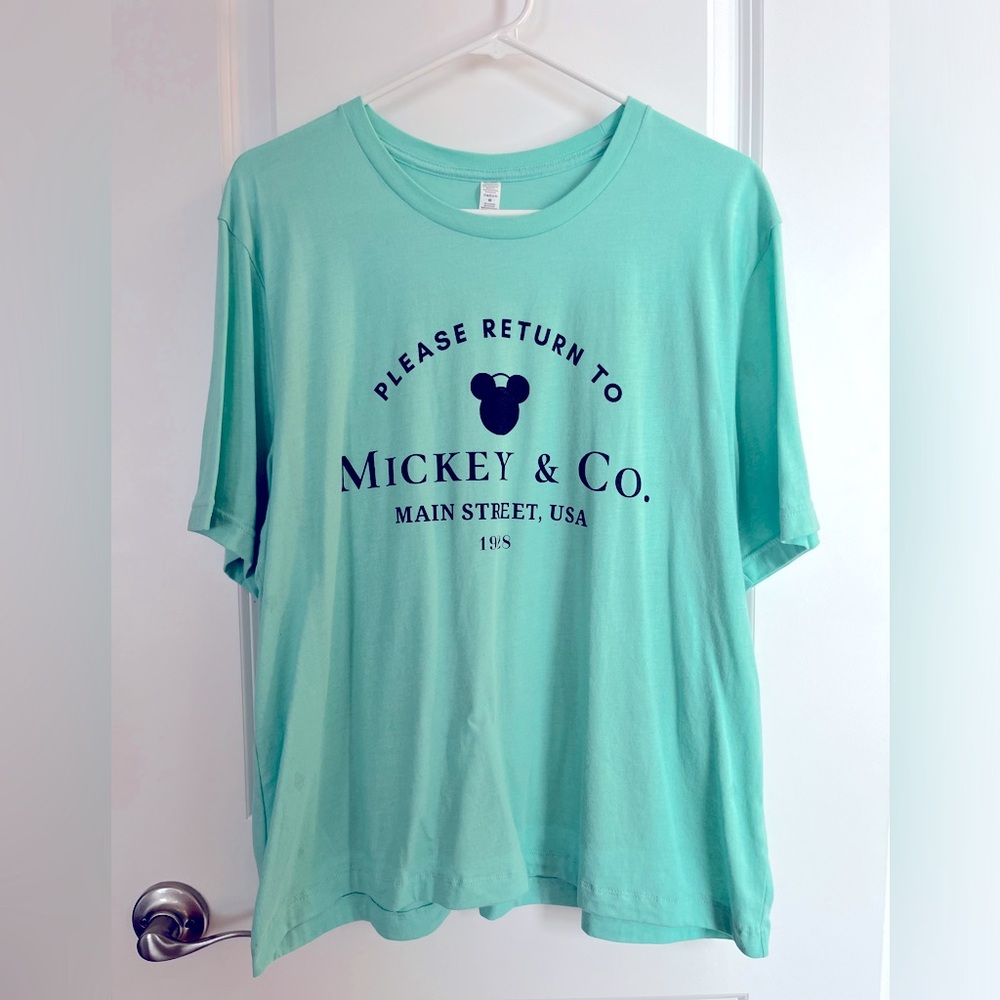 Return to Mickey t-shirt.